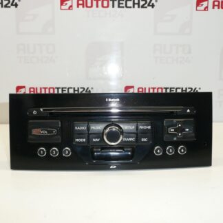 Radio de coche Peugeot 407 96653743XN 6579V8