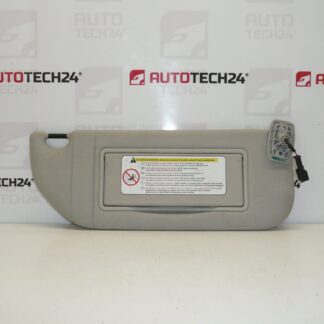 Visera parasol Citroën C2 C3 iluminación - derecha 8143KN