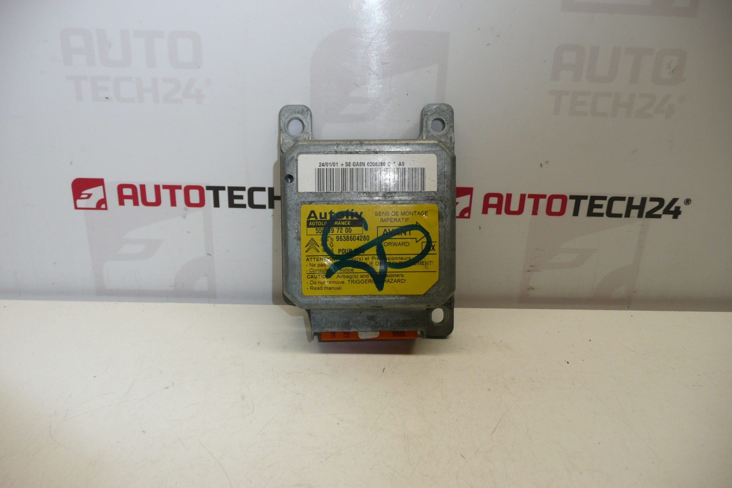 Unidad de airbag Citroën Berlingo I 9638604280