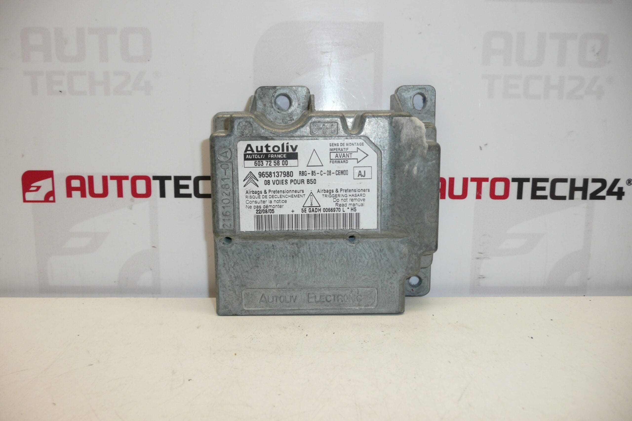 Unidad de airbag Citroën C4 9658137980