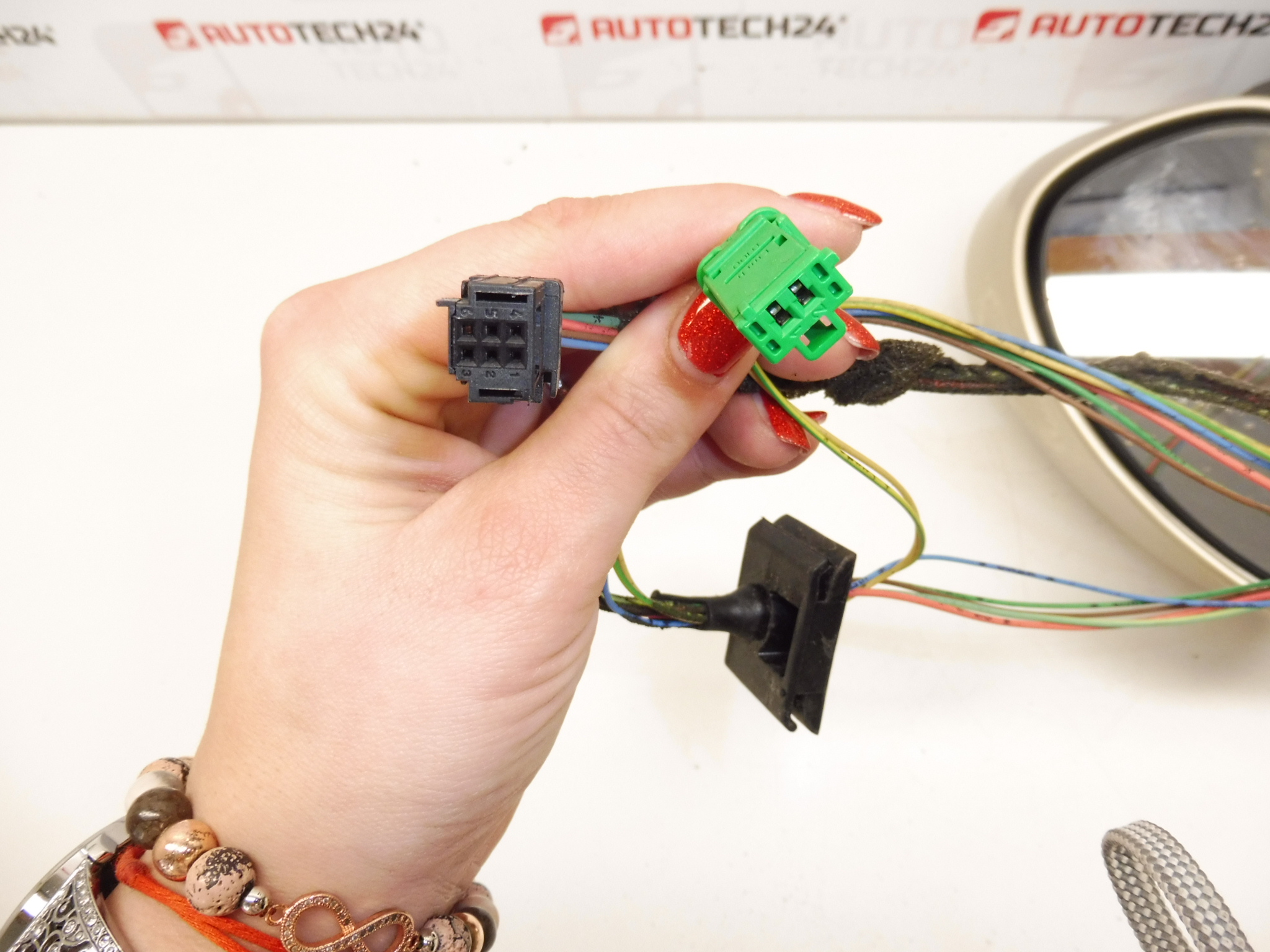 Espejo retrovisor izquierdo Citroën C4 KCW 96548384 8149ZW