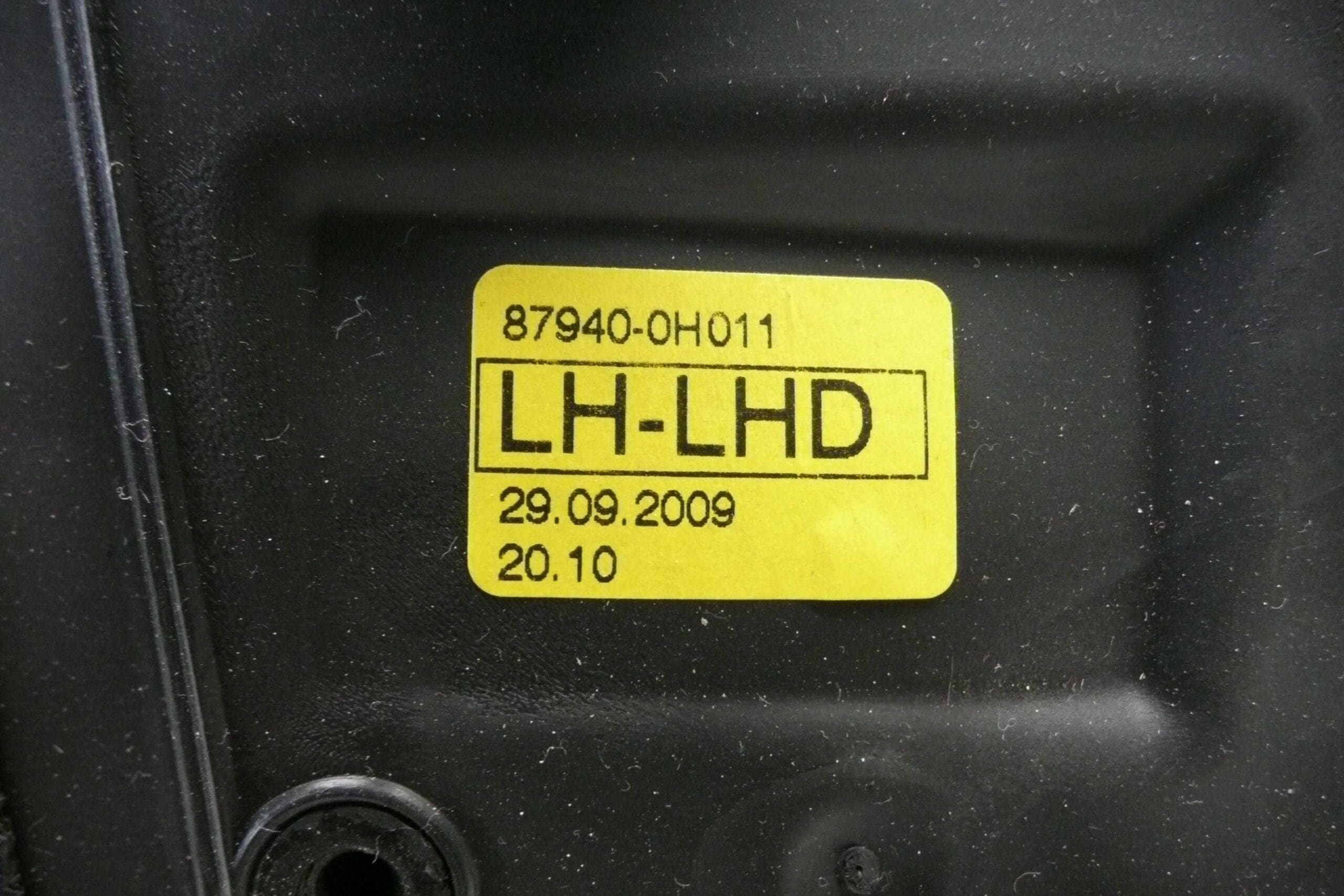 Espejo izquierdo blanco Citroën C1 Peugeot 107 87940-0H010 87940-0H011