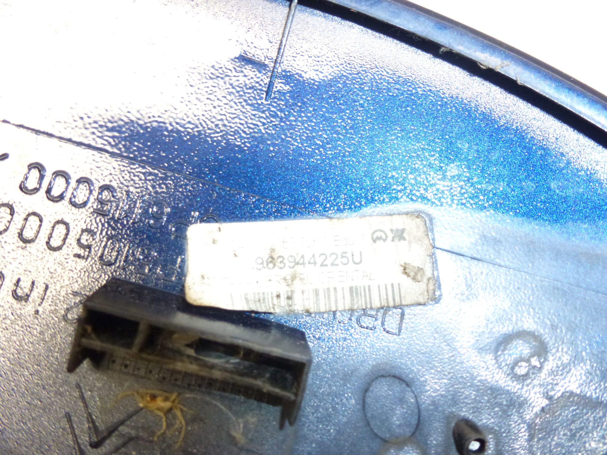 Cubre retrovisor derecho Citroën Xsara Picasso 9639444225U 815243 KPU