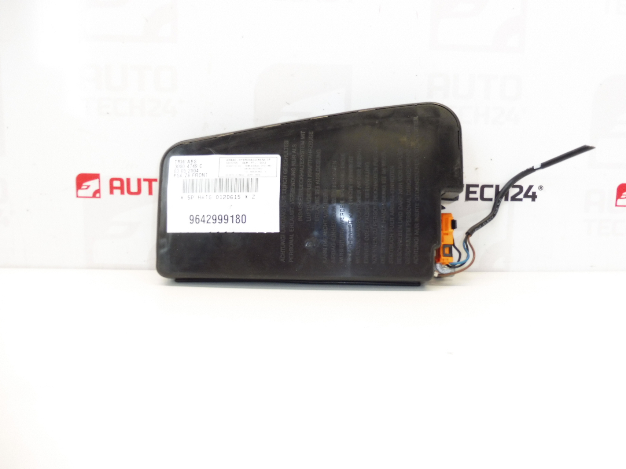 Airbag asiento delantero derecho Peugeot 607 9642999180 30004751 8216L4