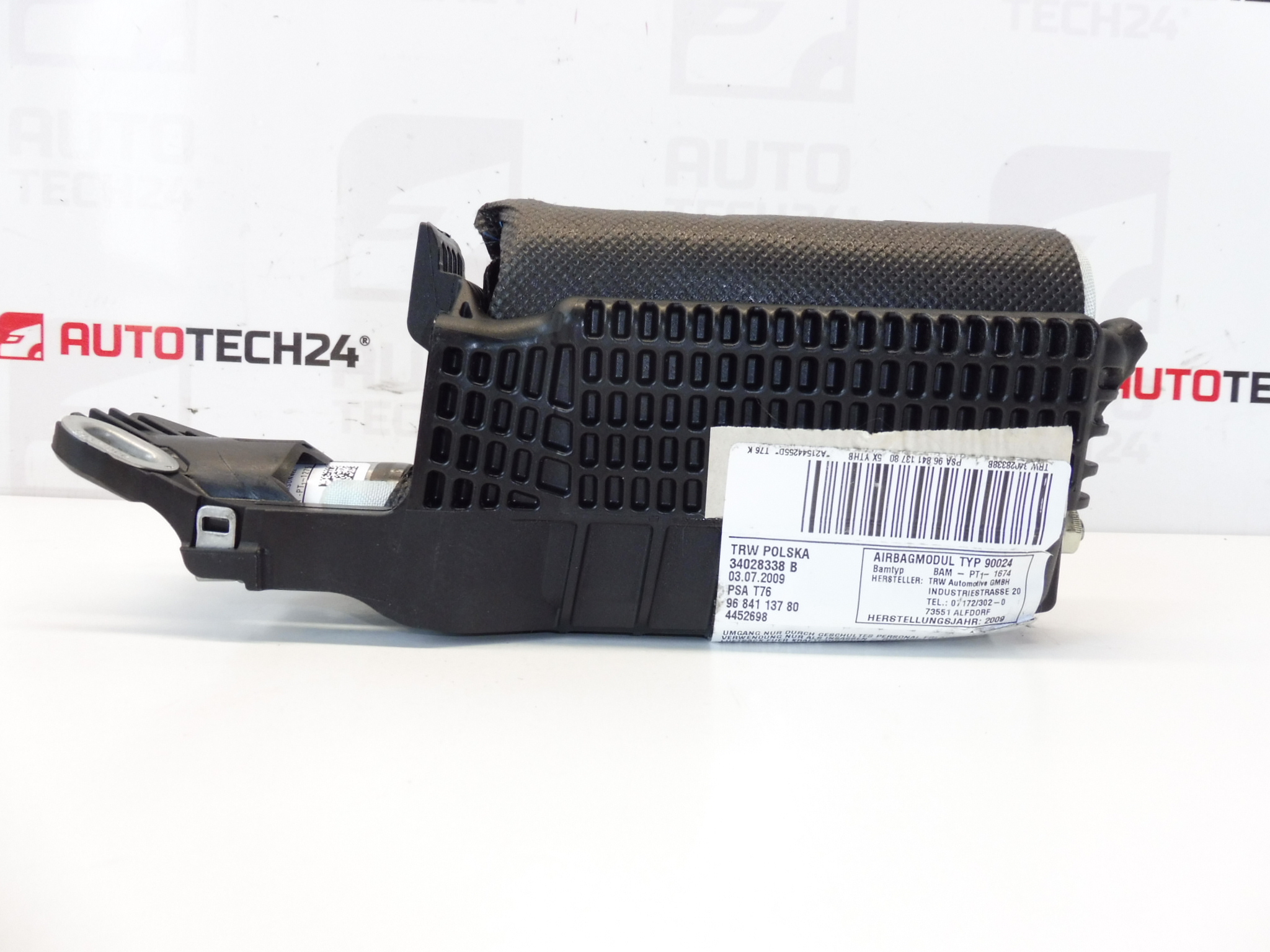 Airbag asiento conductor Peugeot 308 CC 9684113780 8216WY