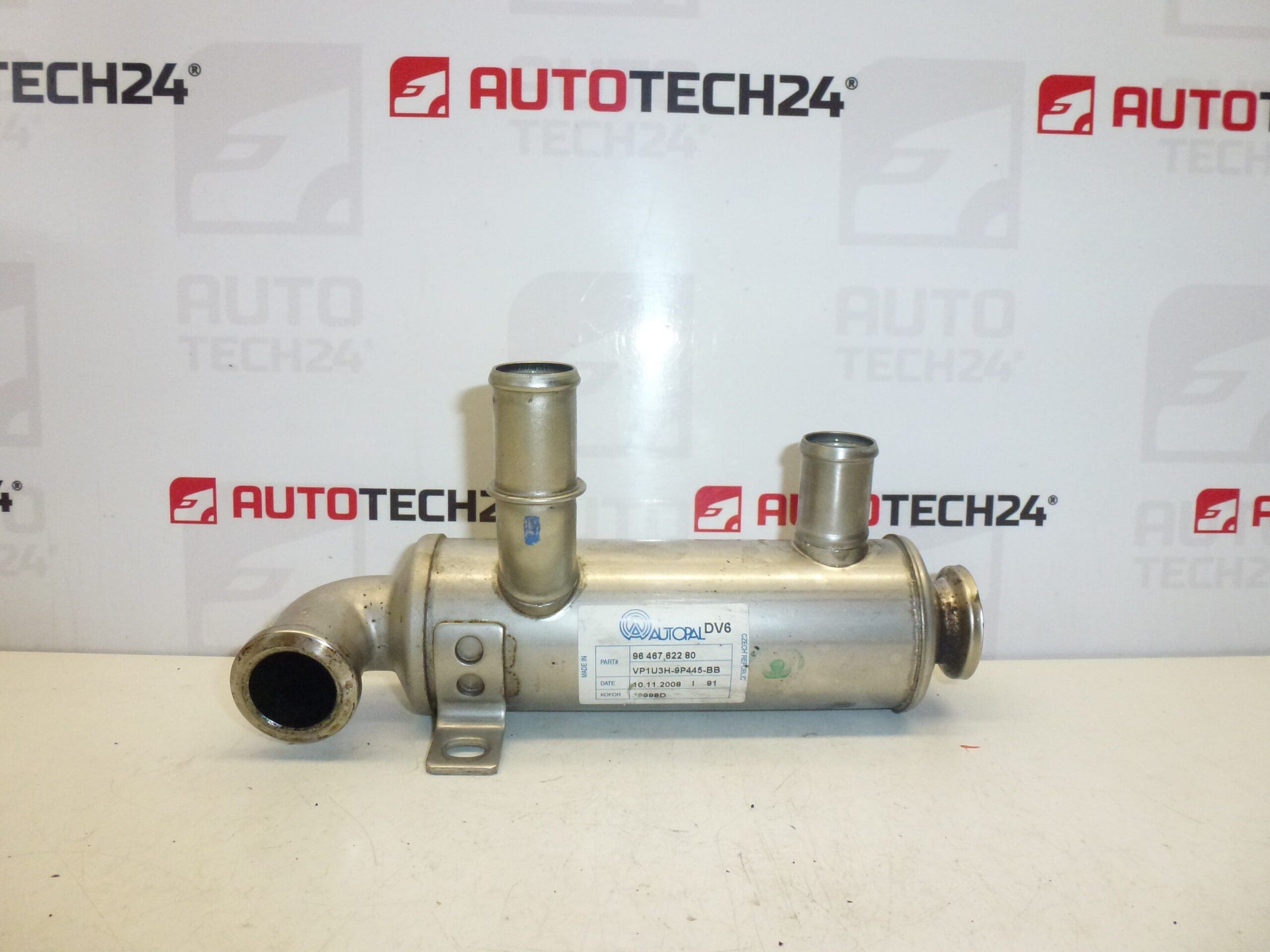 Enfriador de gas 1.6 HDI Citroën Peugeot 9646762280 161863