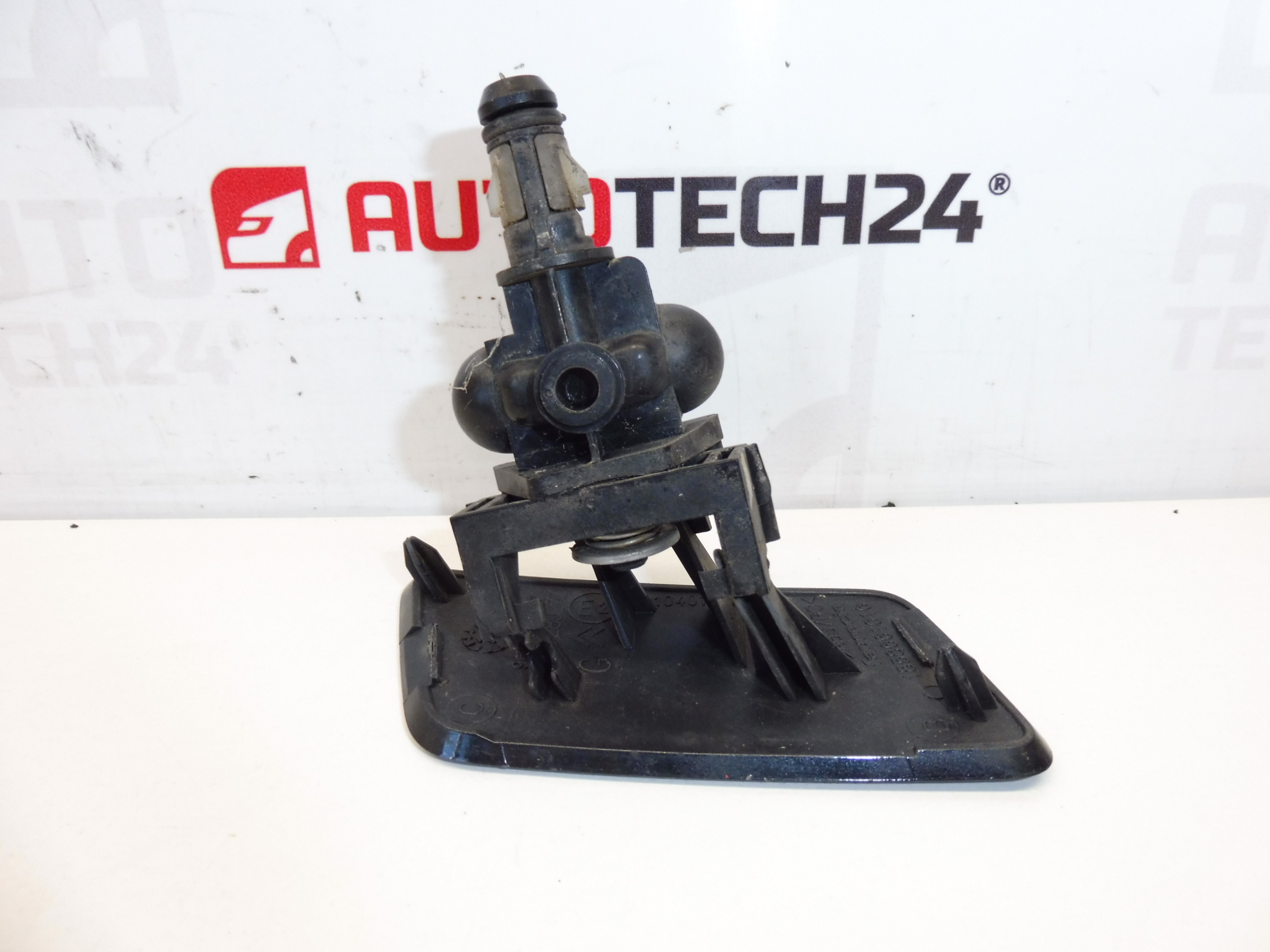 Boquilla + tapón para lavafaros izquierdo EXLD Citroën C5 II 6438P6 7414JC