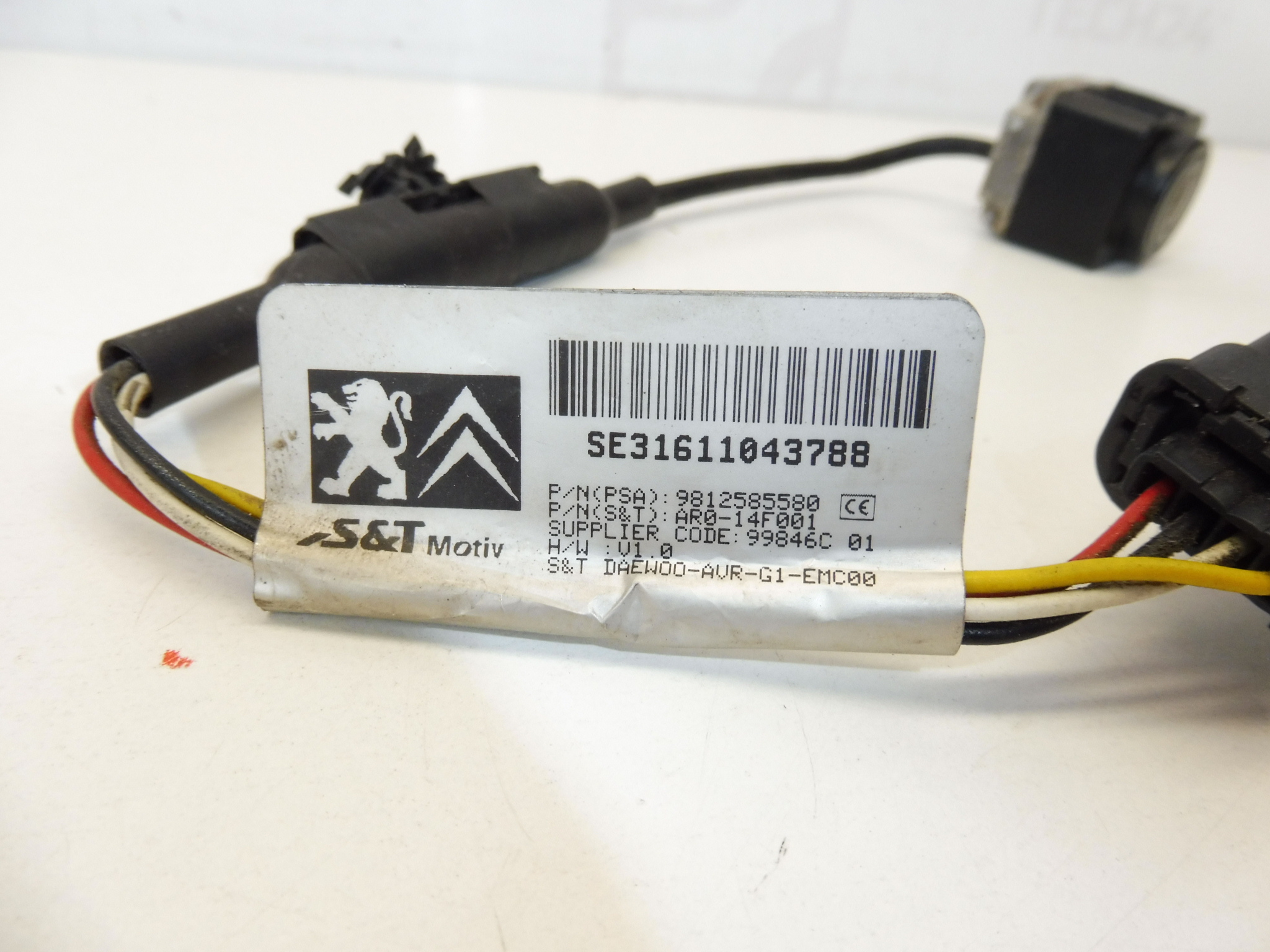 Camara aparcamiento Citroen Peugeot 9812585580