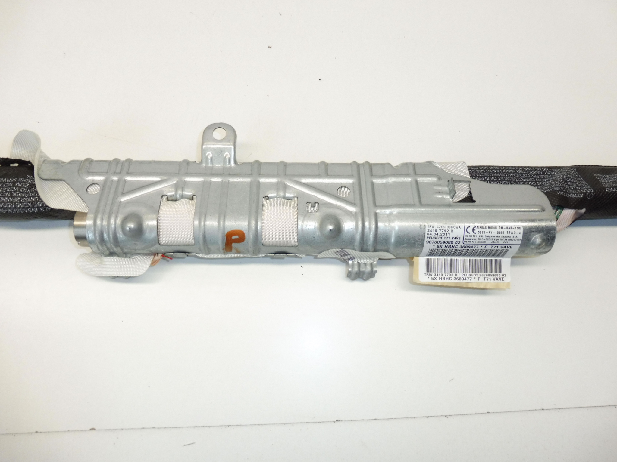 Airbag de techo Peugeot 308 9676859680 8338U7