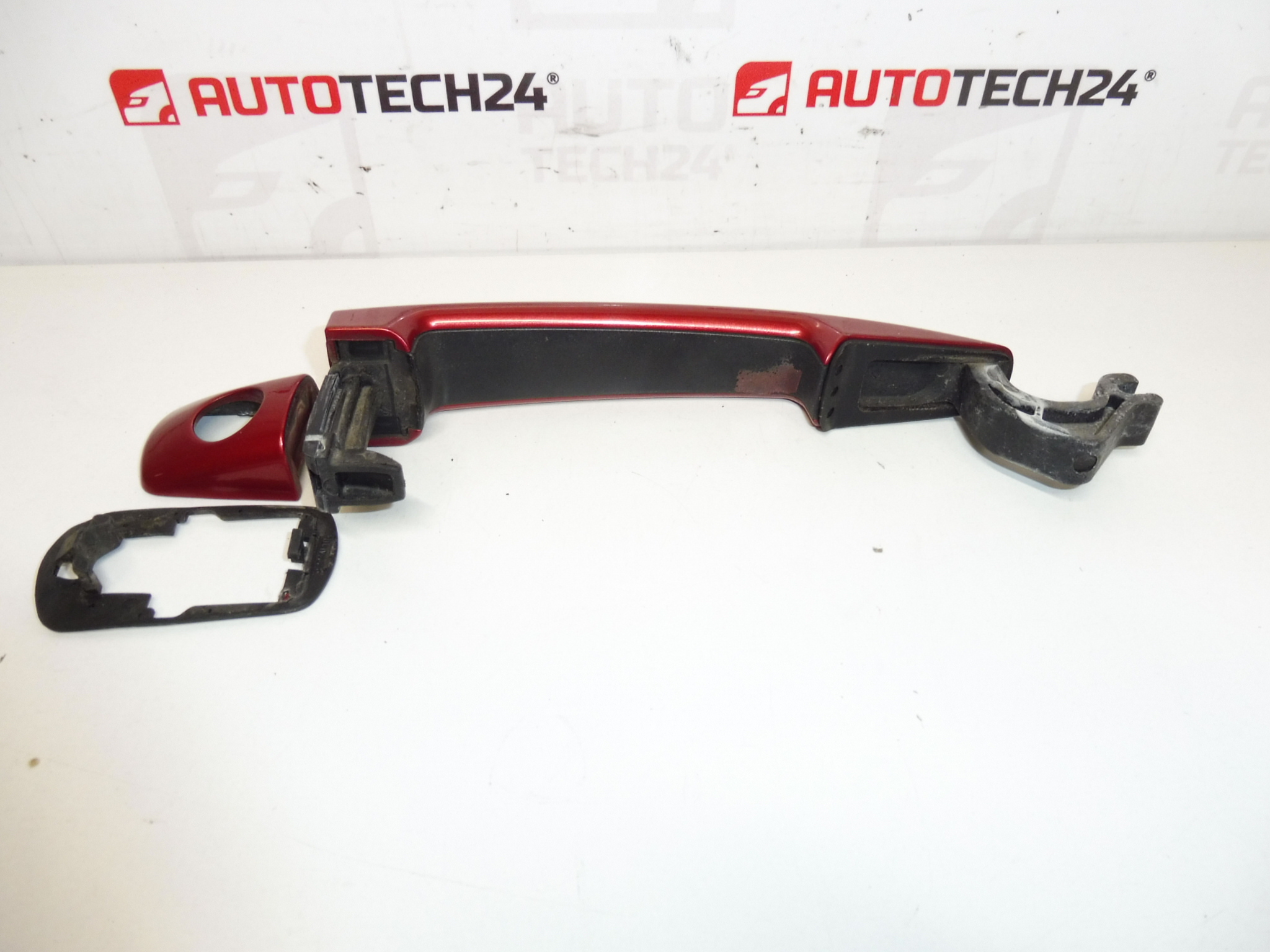 Tirador de puerta Citroën Peugeot rojo EKQD 9101GF