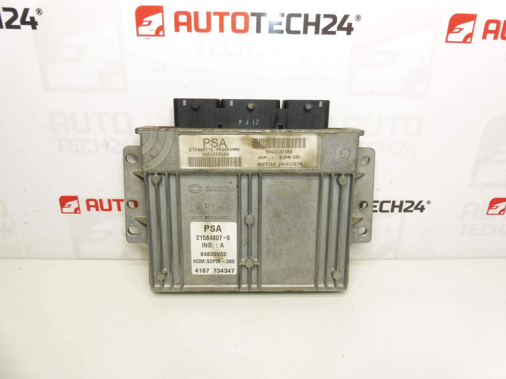 Centralita electrónica Sagem S2PM-385 1.4i 9654528680 9642222380 1940KT