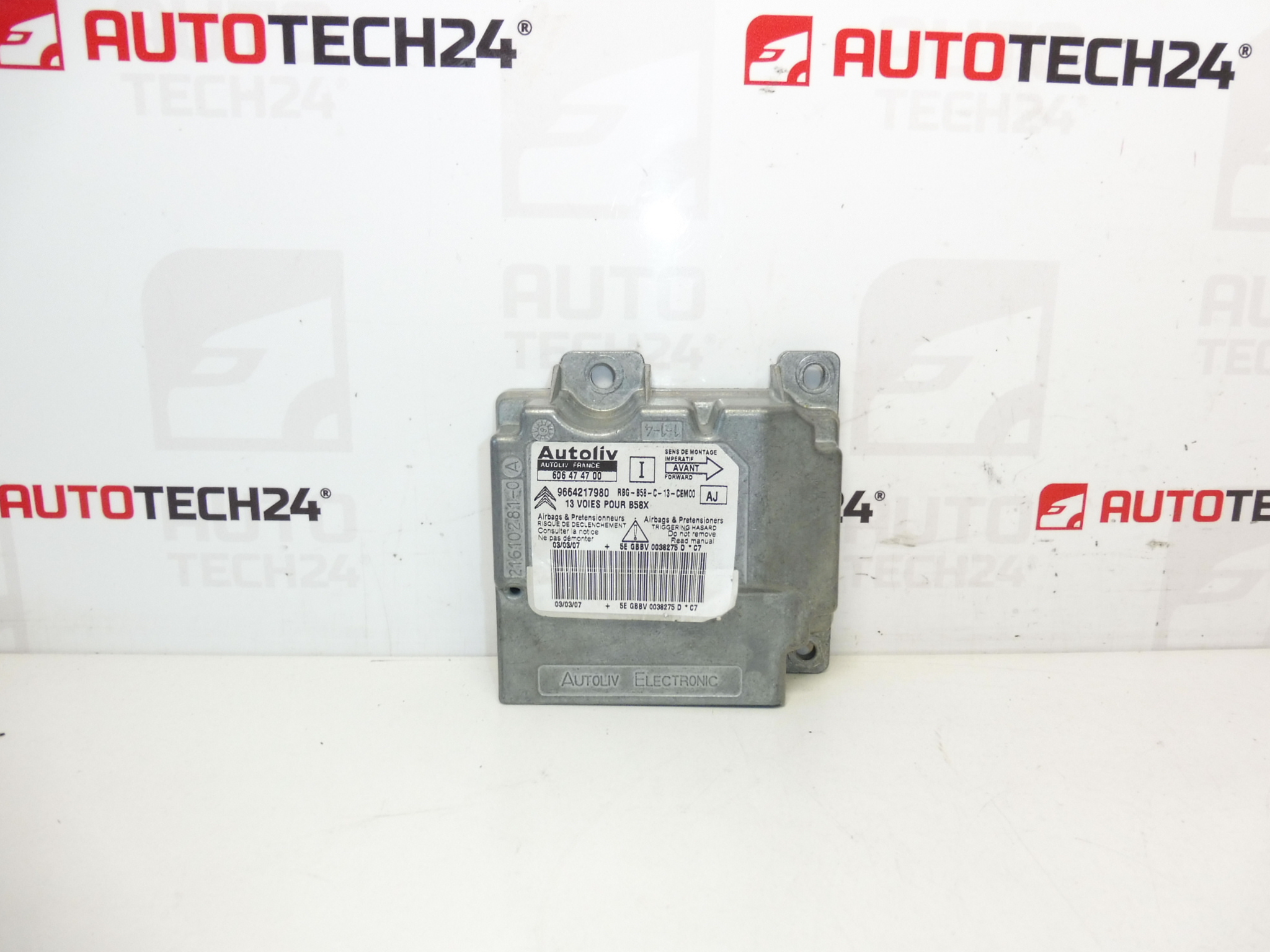 Unidad Airbag Citroën C4 Picasso 9664217980 603474700 6546A8