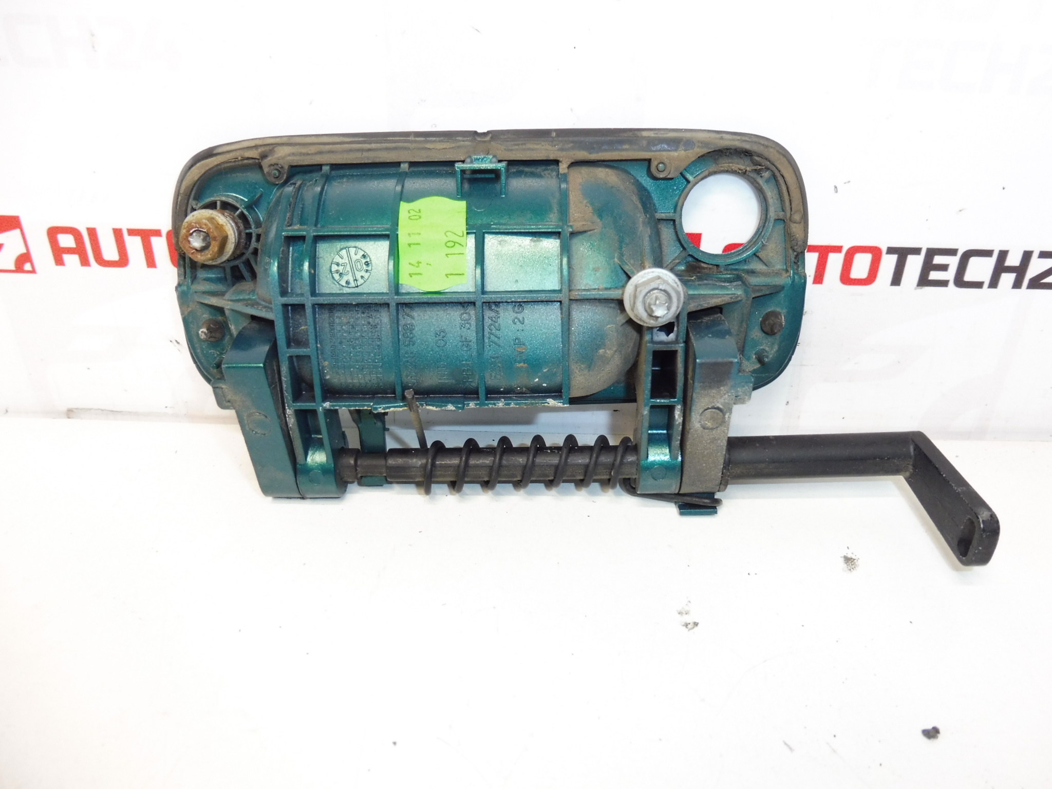 Tirador de tapa Citroën Berlingo verde 9621858877 KRZD