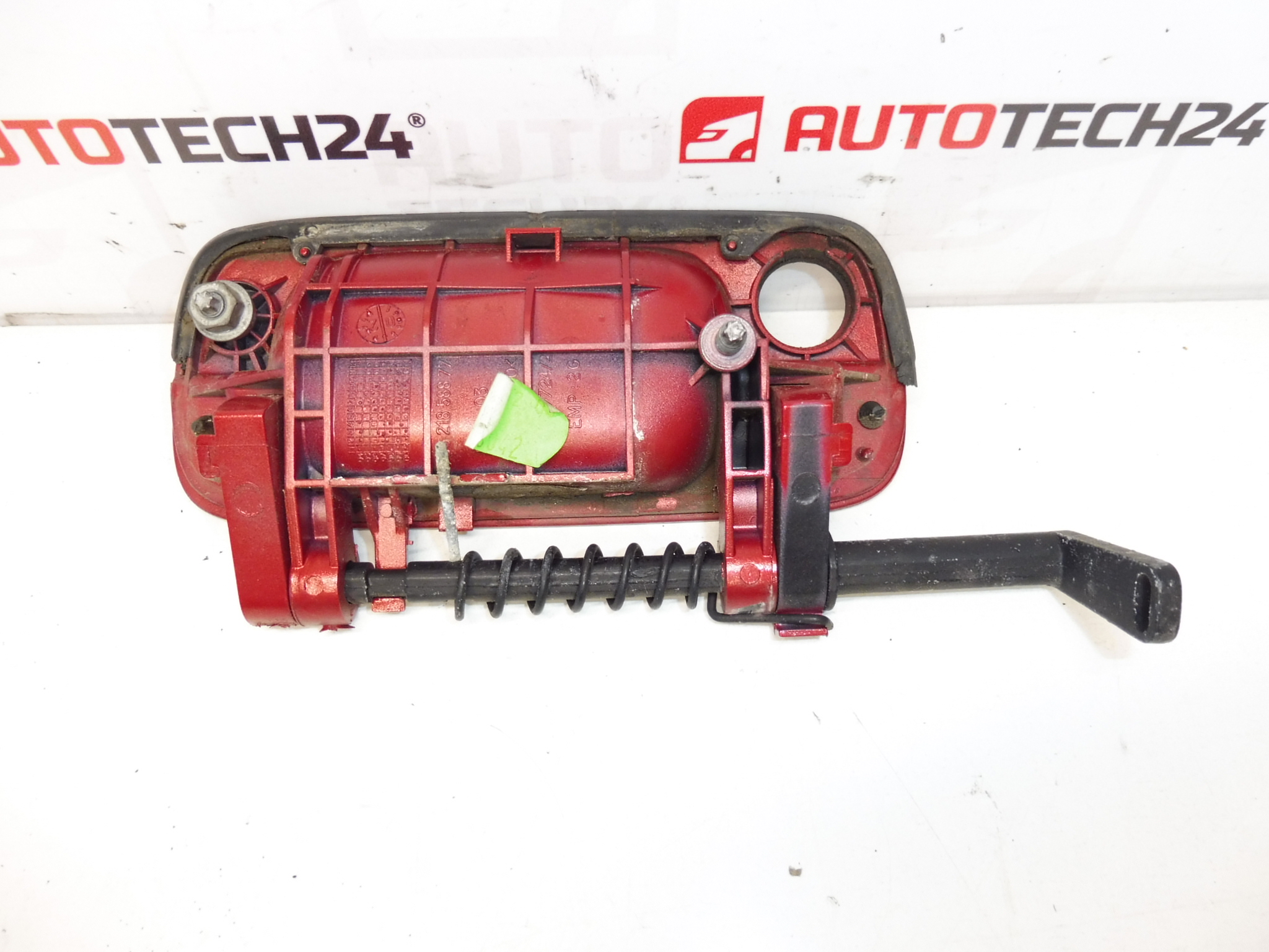 Tirador de tapa Citroën Berlingo verde 9621858877 EKQD