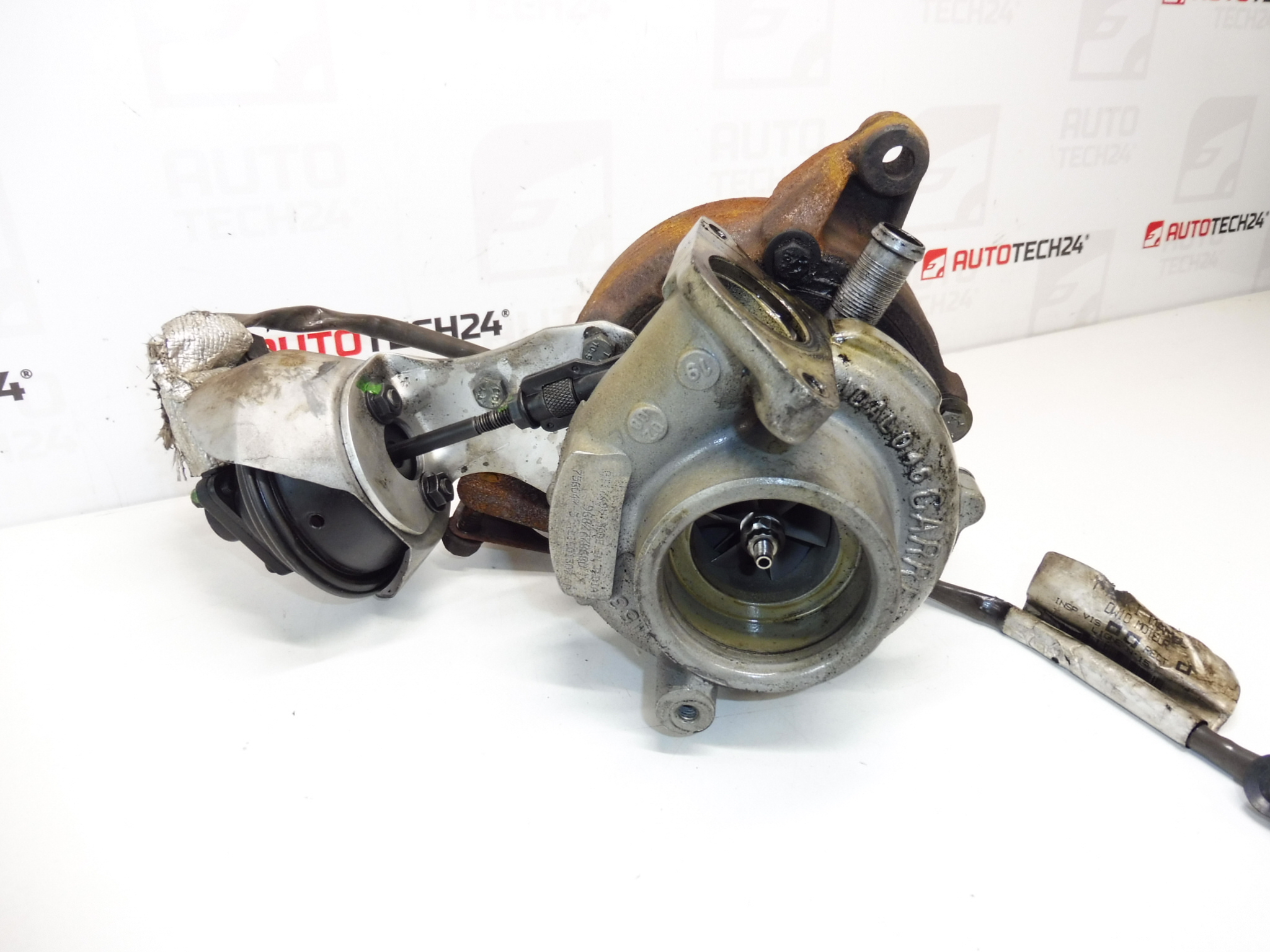 Turbo REPAS Citroën Peugeot GARRETT 2.0 HDI kilometraje 34000 km 0375K8