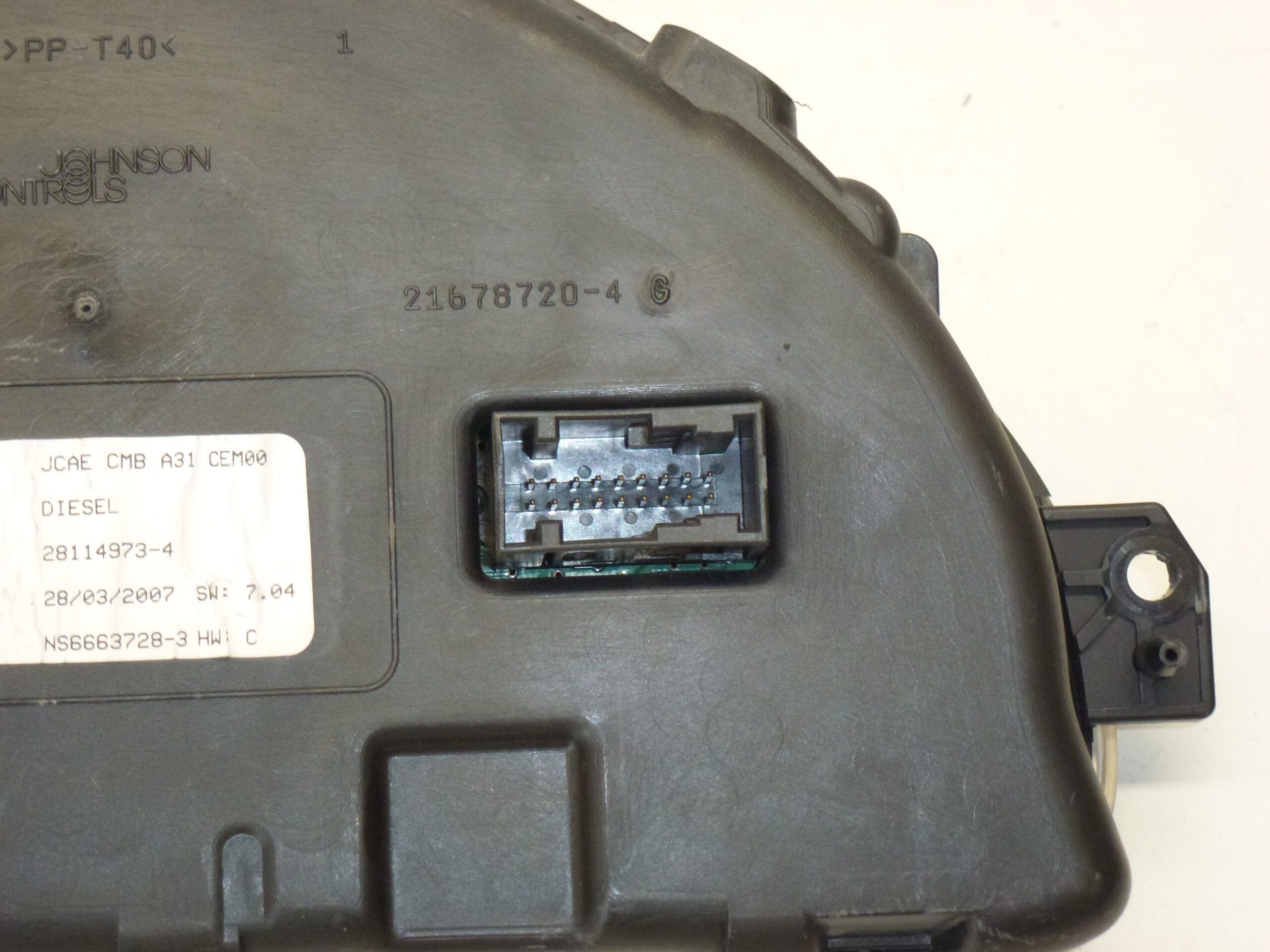 Velocímetro Citroën C2 C3 kilometraje 106000 km 9660225880 6105WL