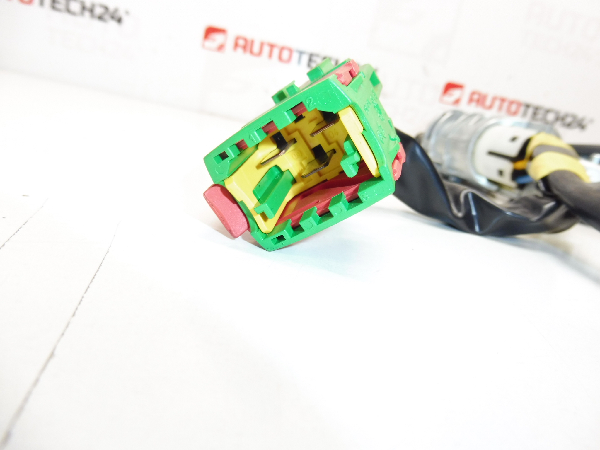 Juego de cerradura Peugeot 1007 4162EV 4162AH 2 llaves