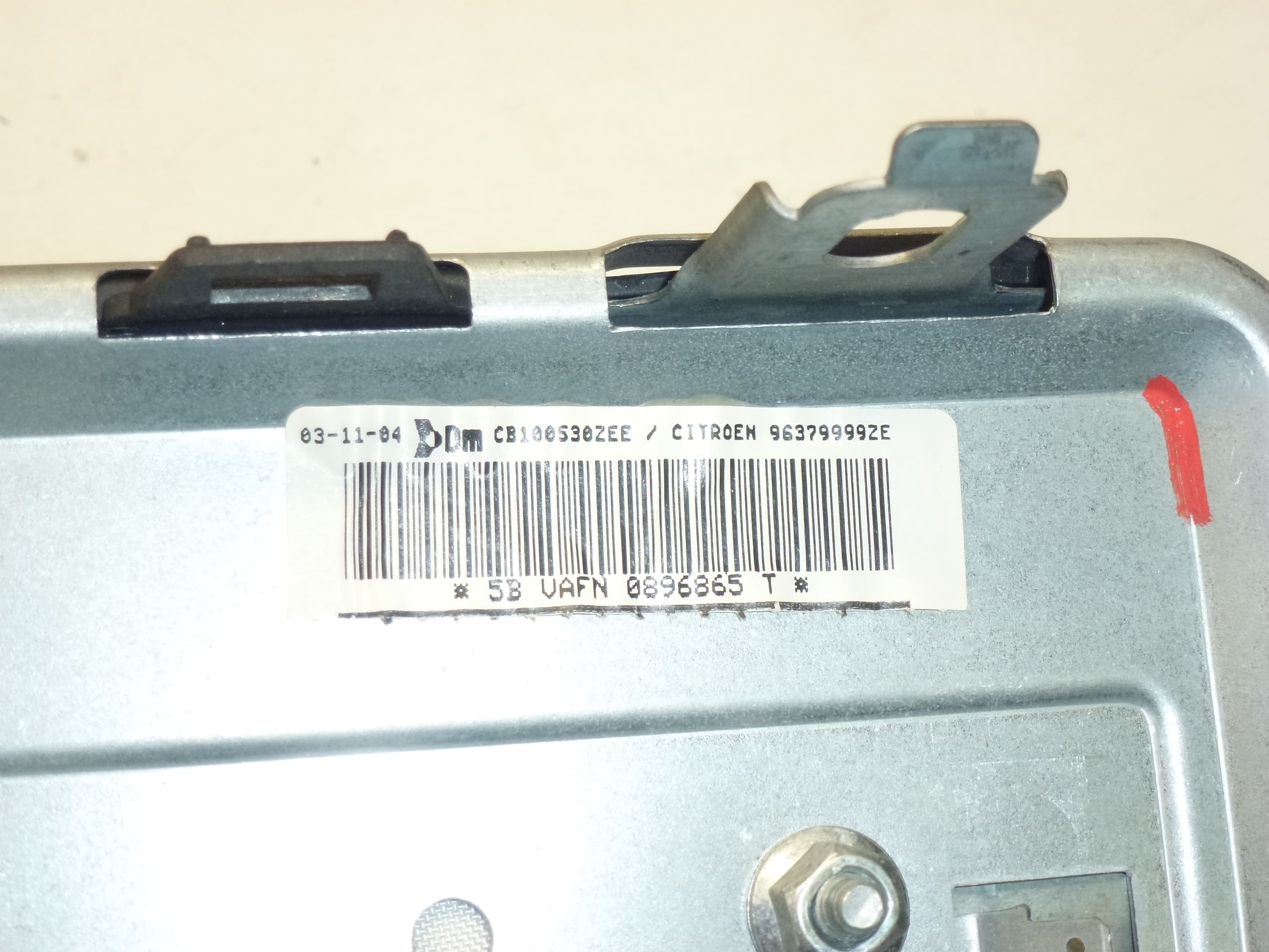 Airbag pasajero Citroën C2 C3 96379999ZE 8216Y4