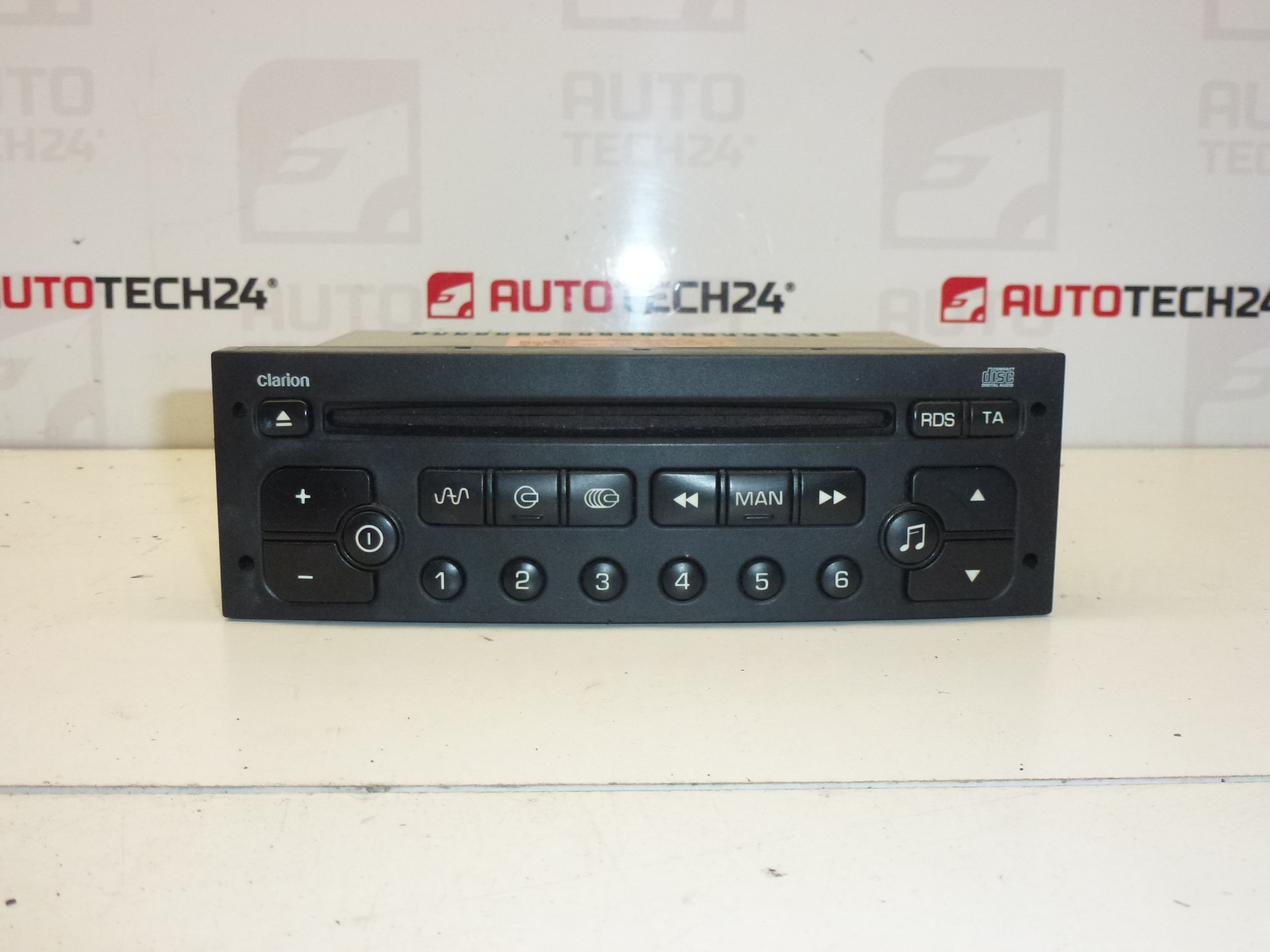 CLARION Citroën Peugeot 96565718XT 6564LT radio de coche