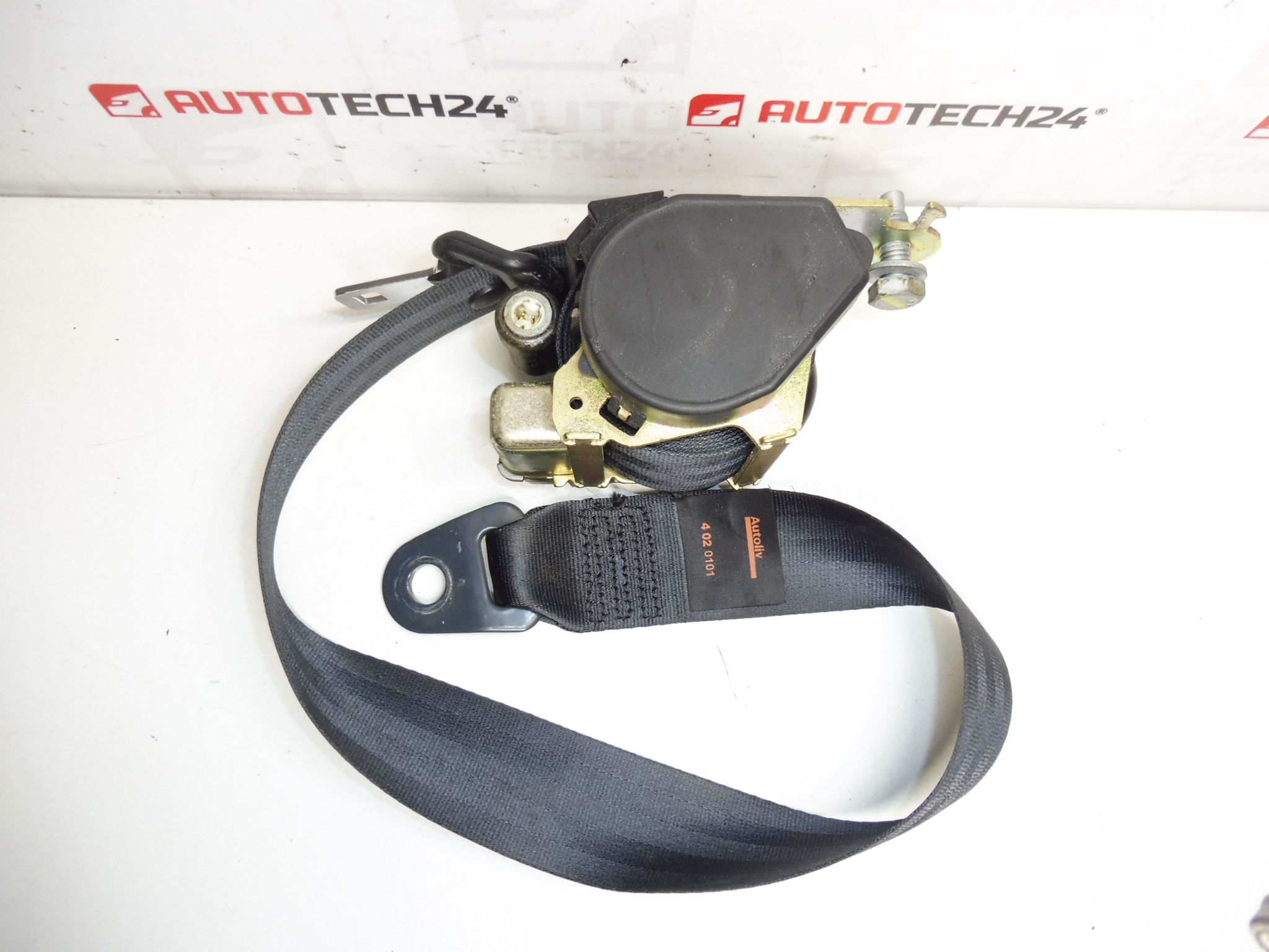 Pyrobelt derecho, cinturón de seguridad Peugeot 206 CC 96483379XX 8974HE