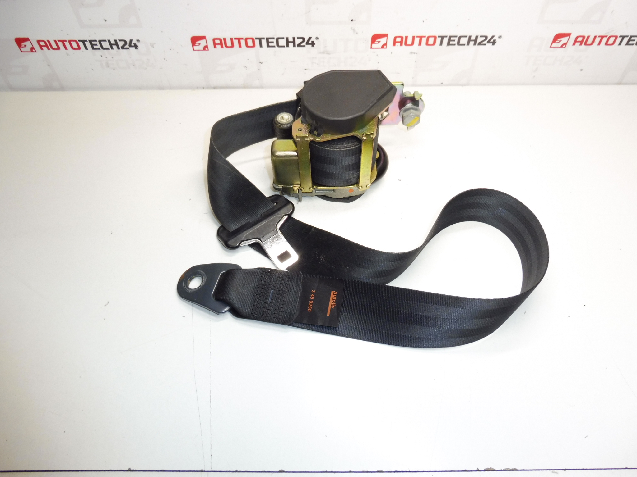 Pirocinturón izquierdo, cinturón de seguridad Peugeot 206 CC 96483380XX 8974HF