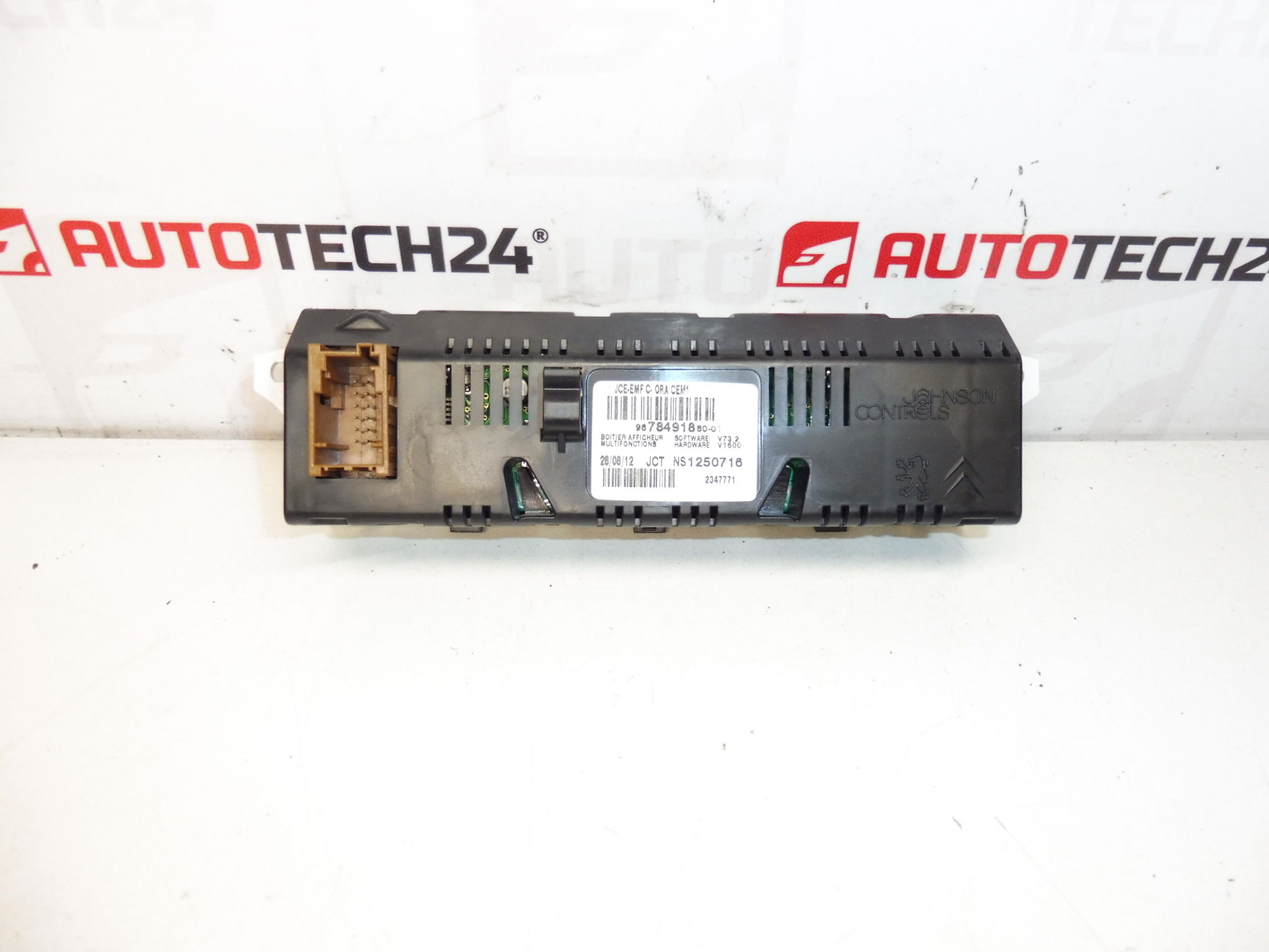Pantalla radio ordenador Citroën Peugeot 9678491880 9821851780