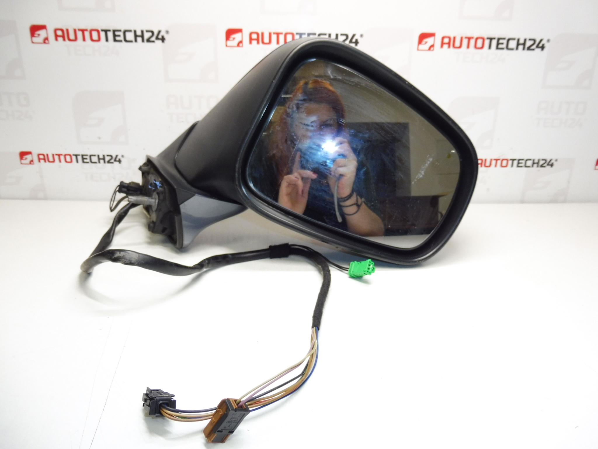 Espejo retrovisor pasajero EZW Citroën Peugeot 14400785ZW 8154CR