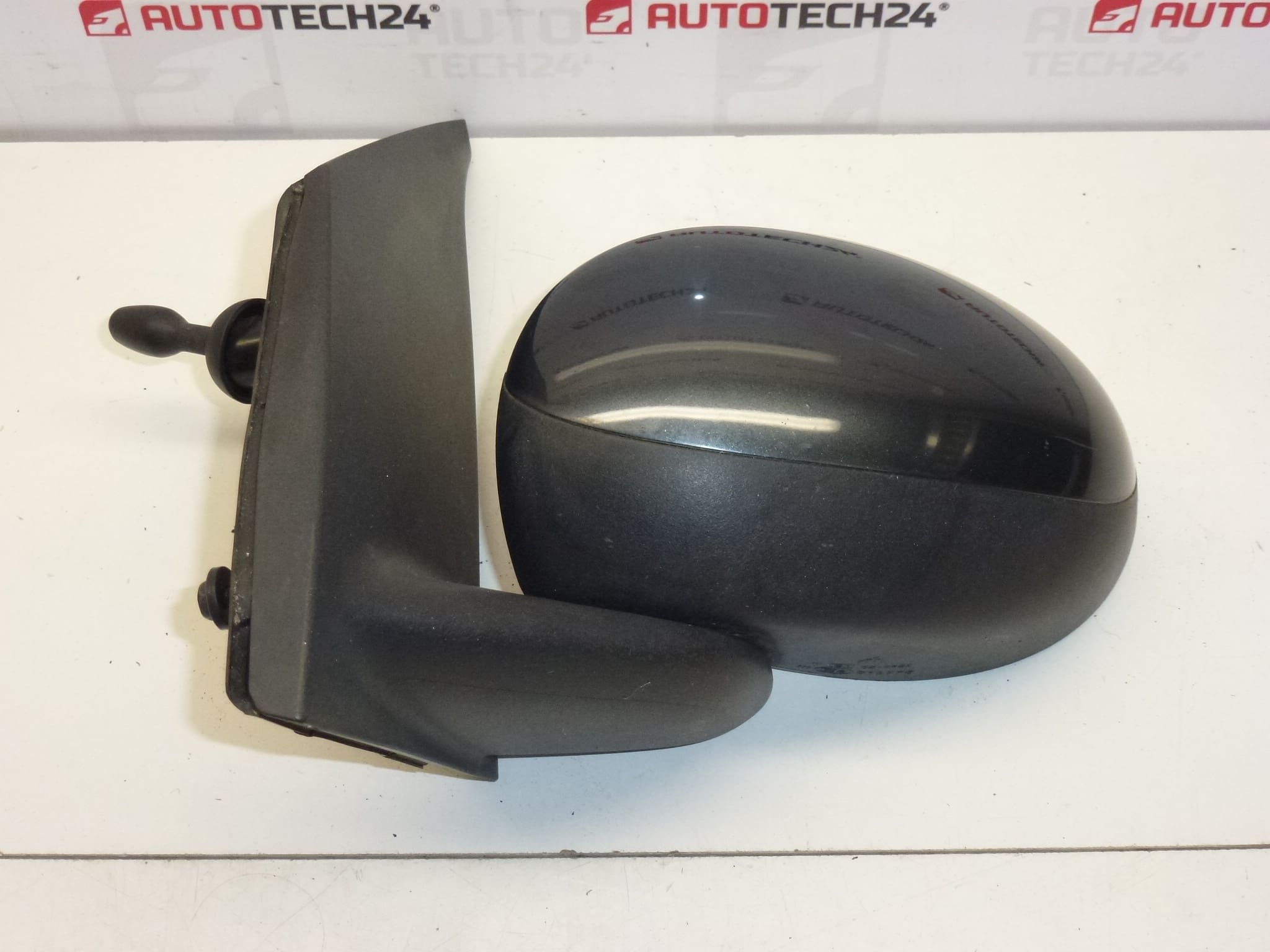 Espejo izquierdo gris metalizado Citroën C1 Peugeot 107 87940-0H010 87940-0H011