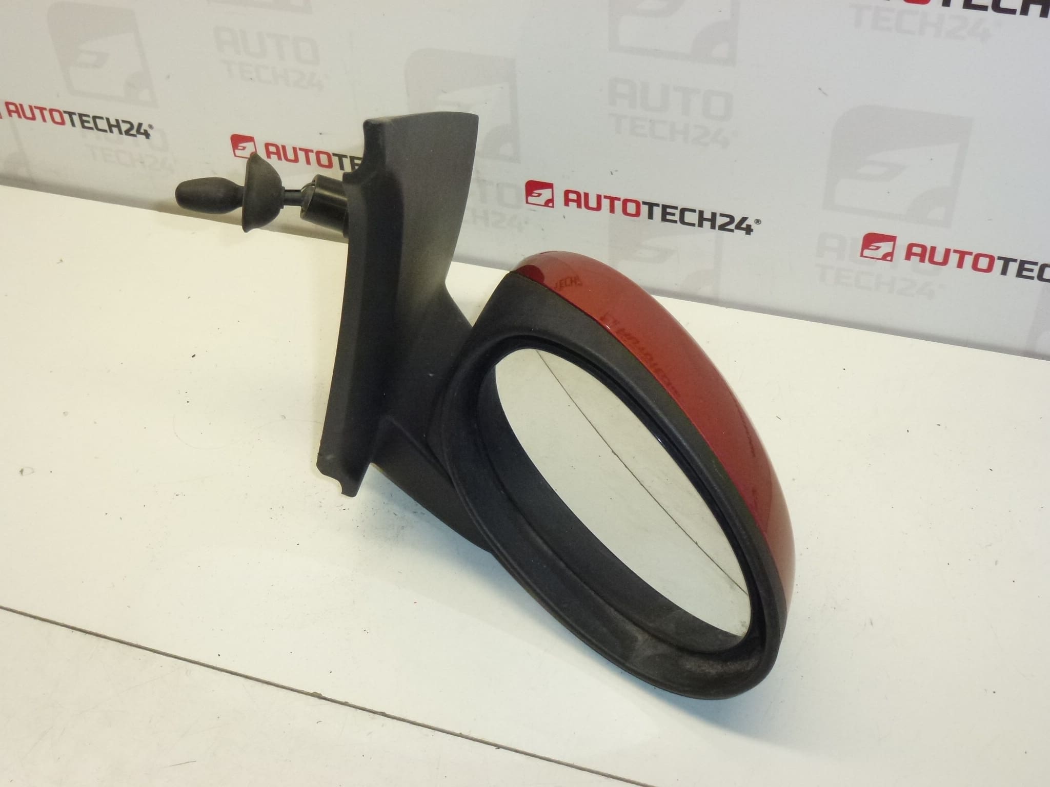 Espejo derecho naranja metalizado Citroën C1 Peugeot 107 87910-0H010 87910-0H011
