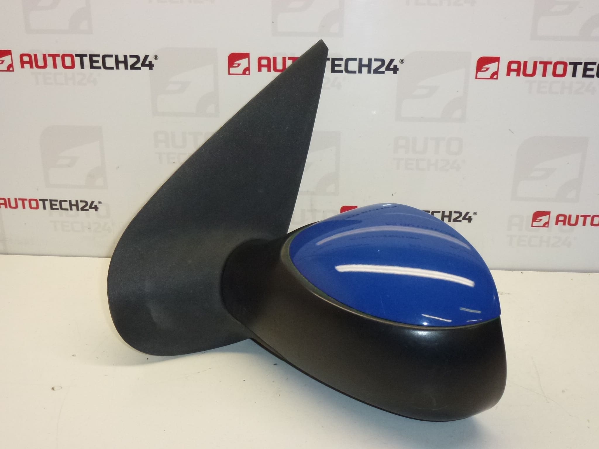 Espejo izquierdo azul Peugeot 206 96480955XT 8153KK