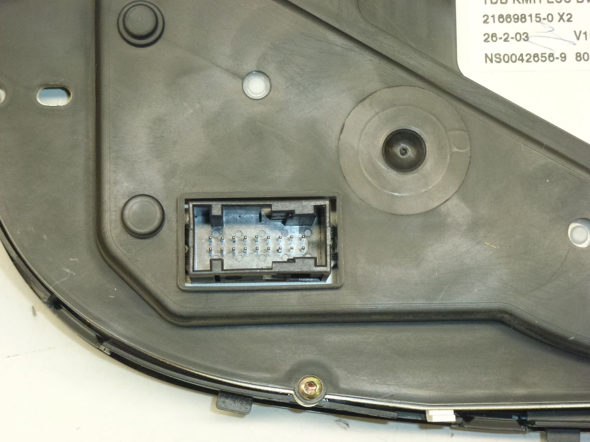 Velocímetro Peugeot 307 kilometraje 182 mil km 9645768480 6103F7