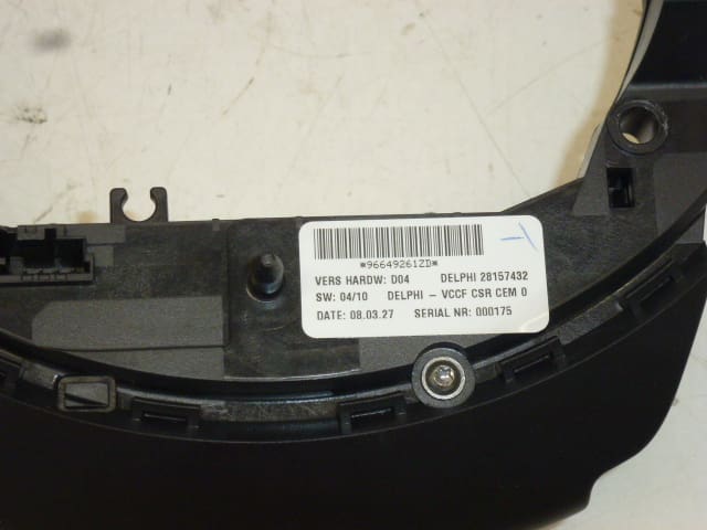 Mandos al volante Citroën C5 X7 96649261ZD 98030642ZD 6242HG