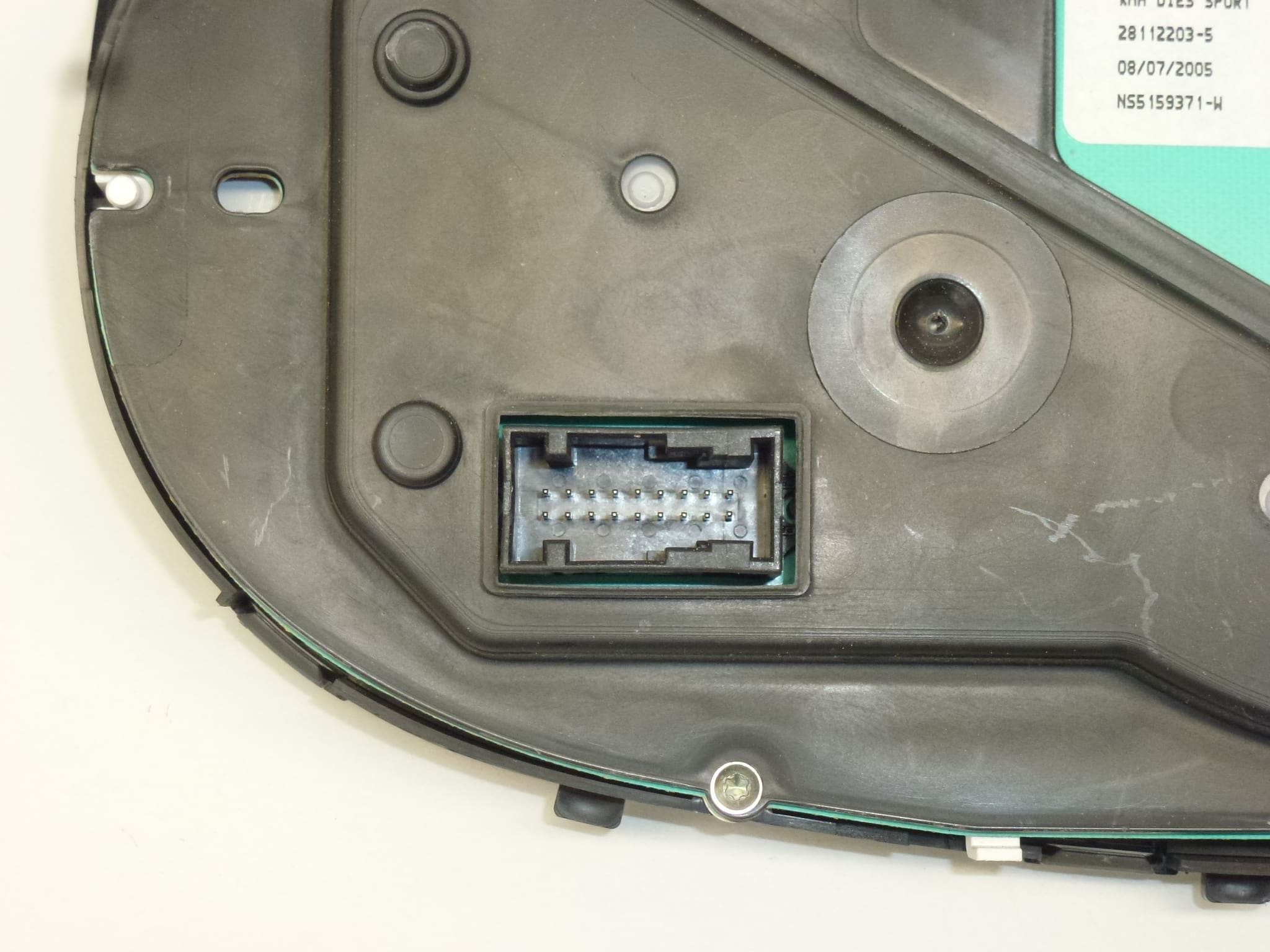 Velocímetro Peugeot 307 II kilometraje 186000 km 9655925880 6106R8 6103K5