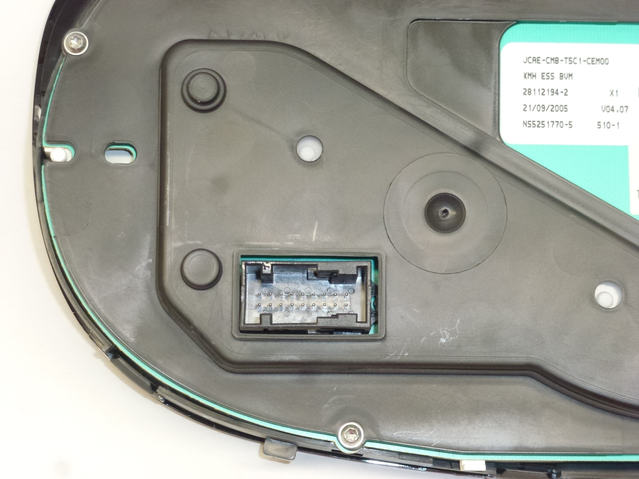 Velocímetro Peugeot 307 II kilometraje 215000 km 9654485080 6106N0