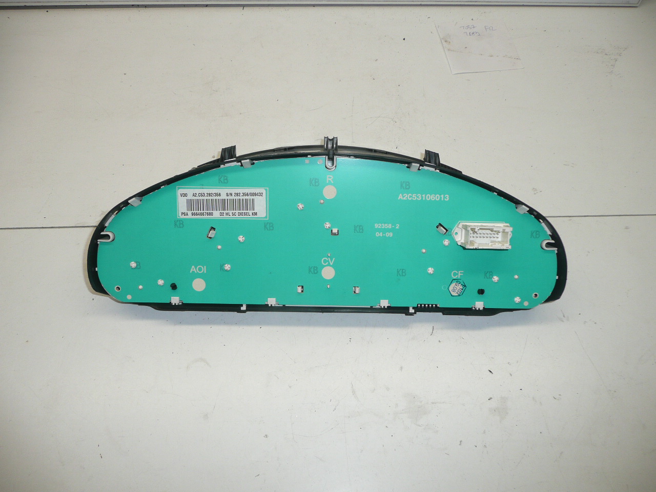 Velocímetro Peugeot 407 9664667680 610385