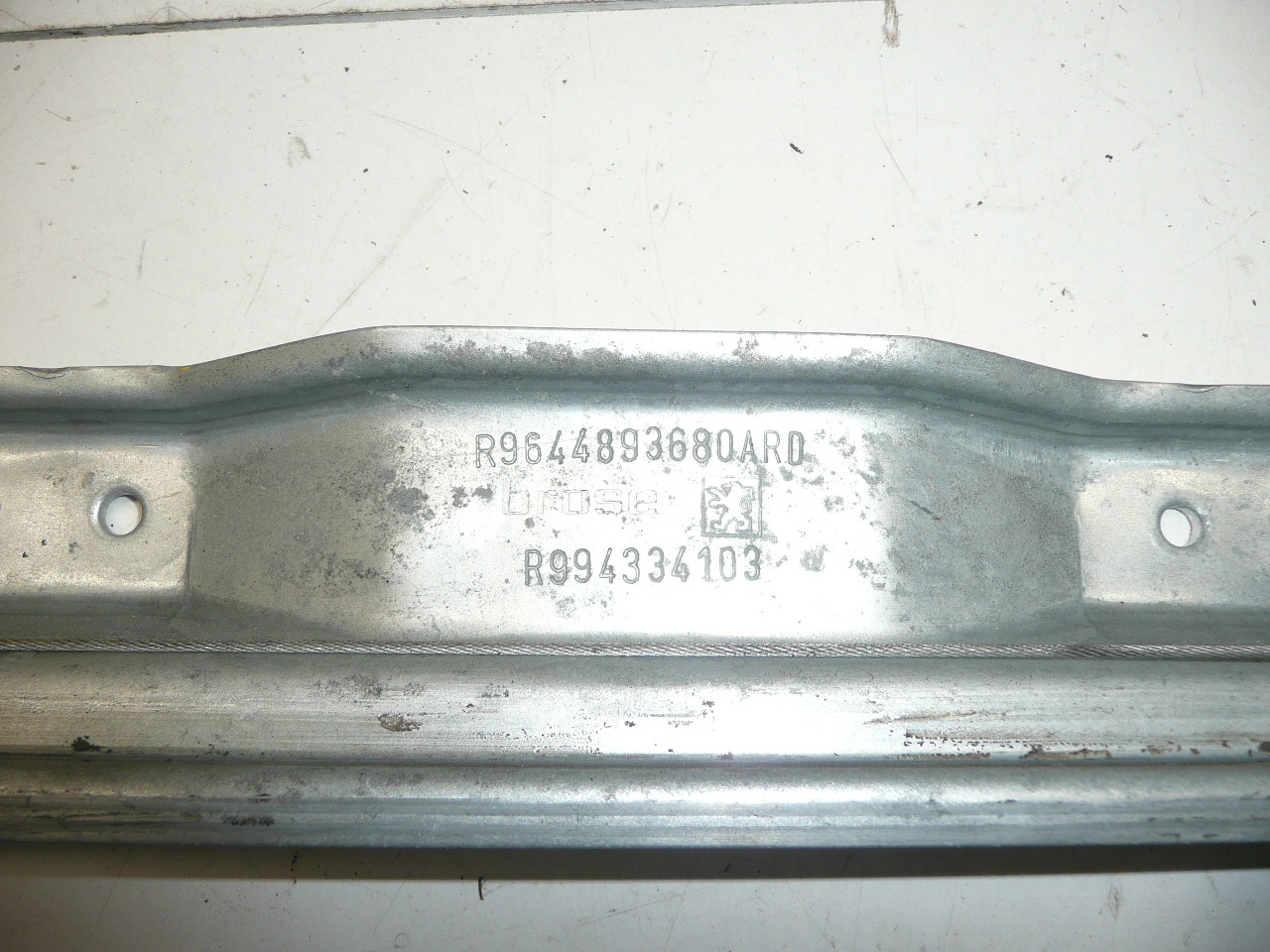 Mecanismo de descarga de ventana derecha Peugeot 407 9644893680 922491