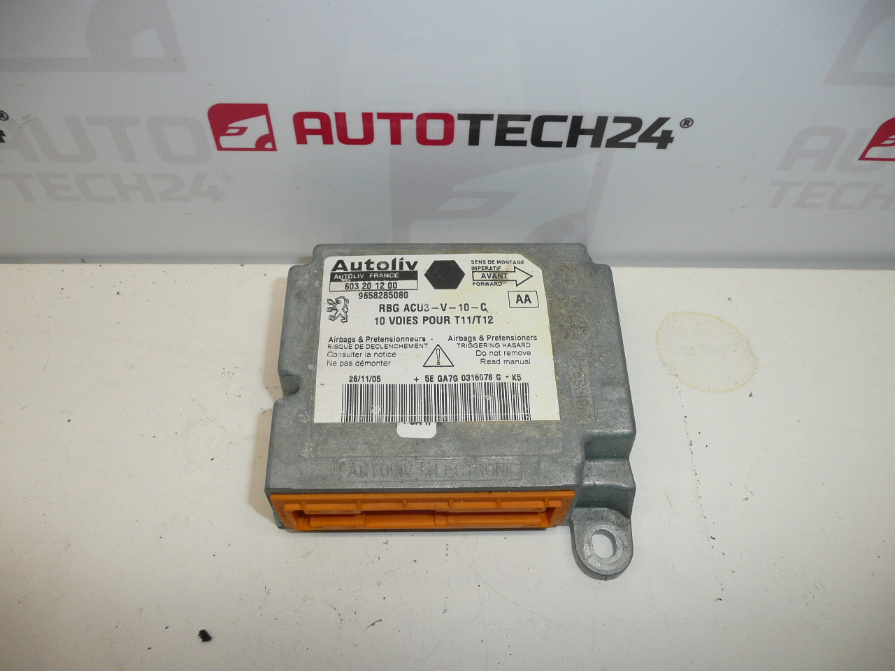 Unidad de airbag Peugeot 206 9658285080 6545GP