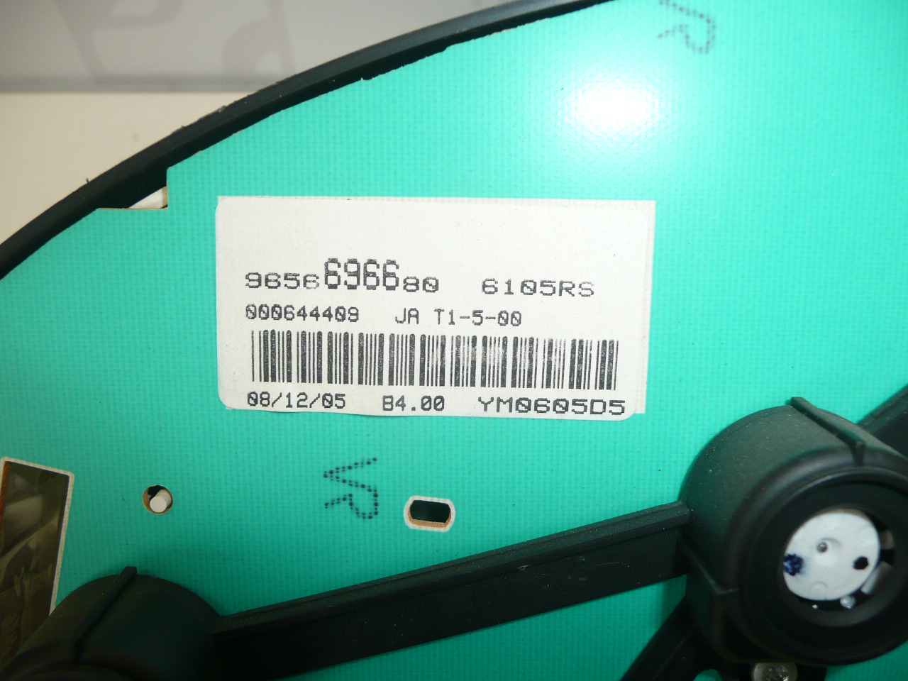 Velocímetro Peugeot 206 9656696680 kilometraje 146 415 km