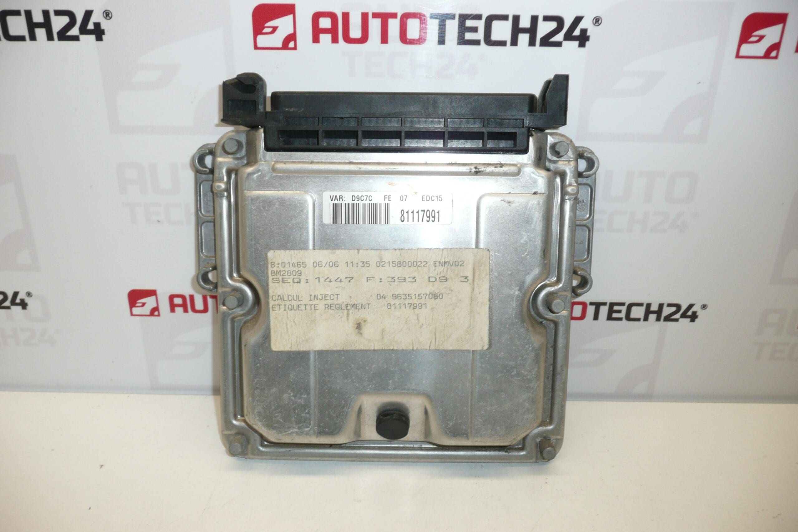 Unidad De Control ECU Bosch EDC15C2 0281010248 2.0 HDI 9635157080 1929ZJ - Imagen 2