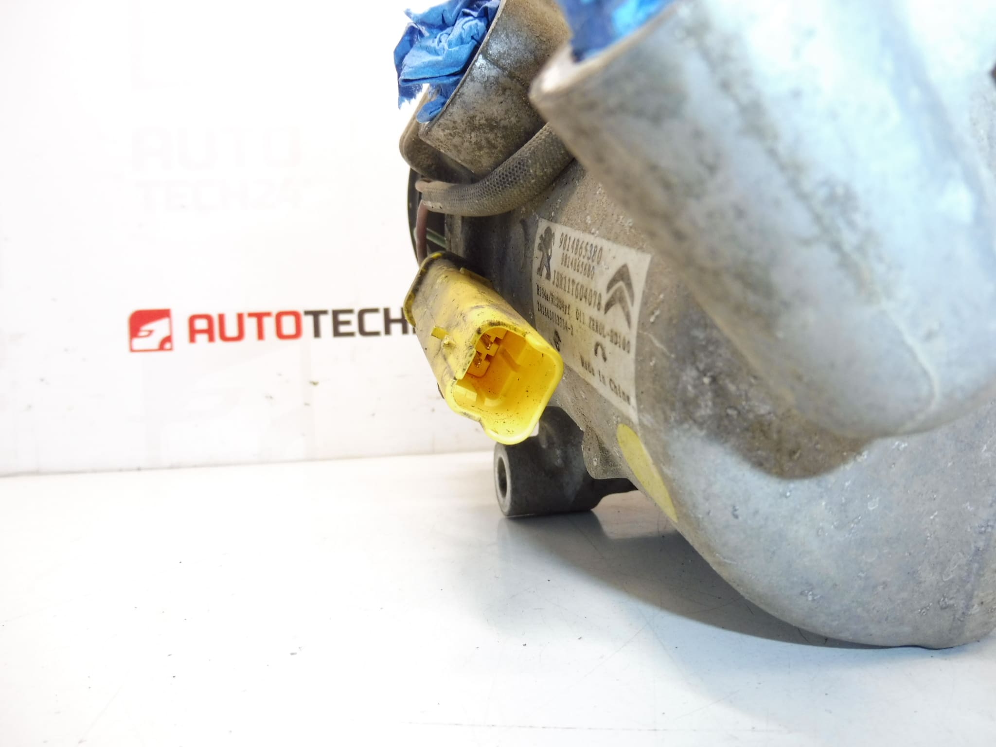 Compresor de aire acondicionado 1.2 VTI Citroën Peugeot 9814865380 9806599380 - Imagen 2