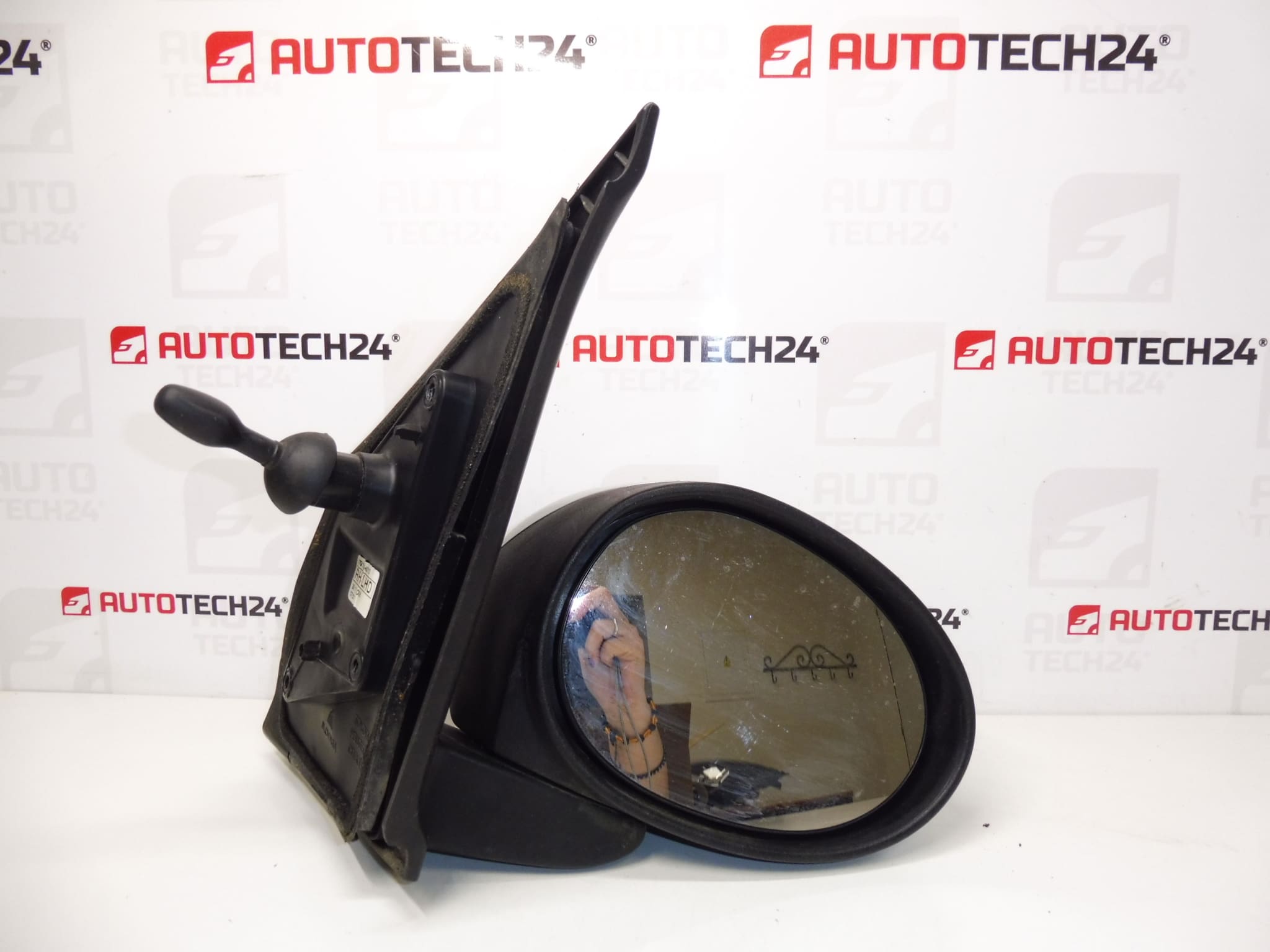 Espejo Derecho Plateado Citroën C1 Peugeot 107 KTB 87910-0H010 8149XY - Imagen 2