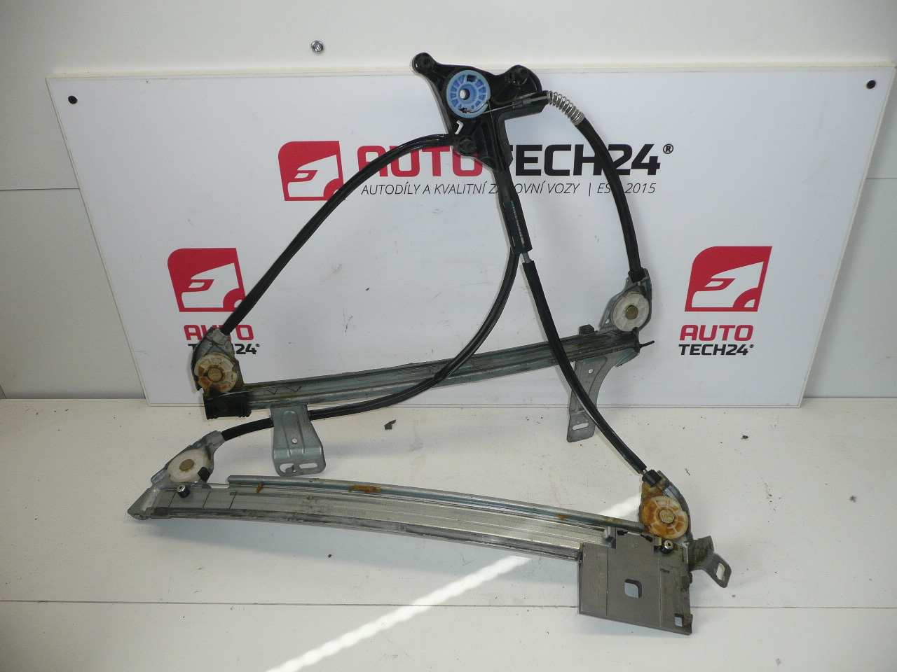 Mecanismo de descarga de ventana PP Peugeot 307 CC 9656221480 9222V9
