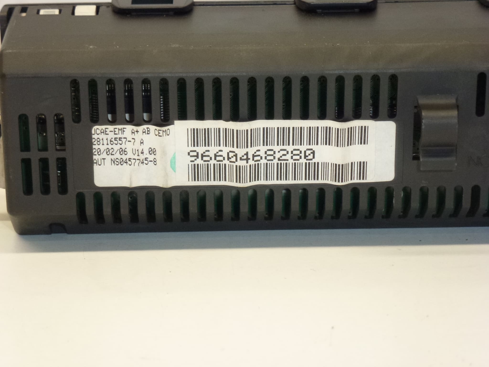 Pantalla Citroën C5 Climatización Simple 9660468280 6155FV - Imagen 2