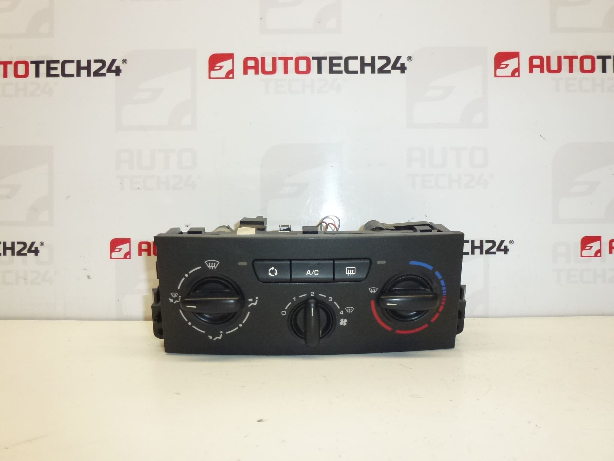 Peugeot 207 aire acondicionado mando calefacción N102080F 6451TL