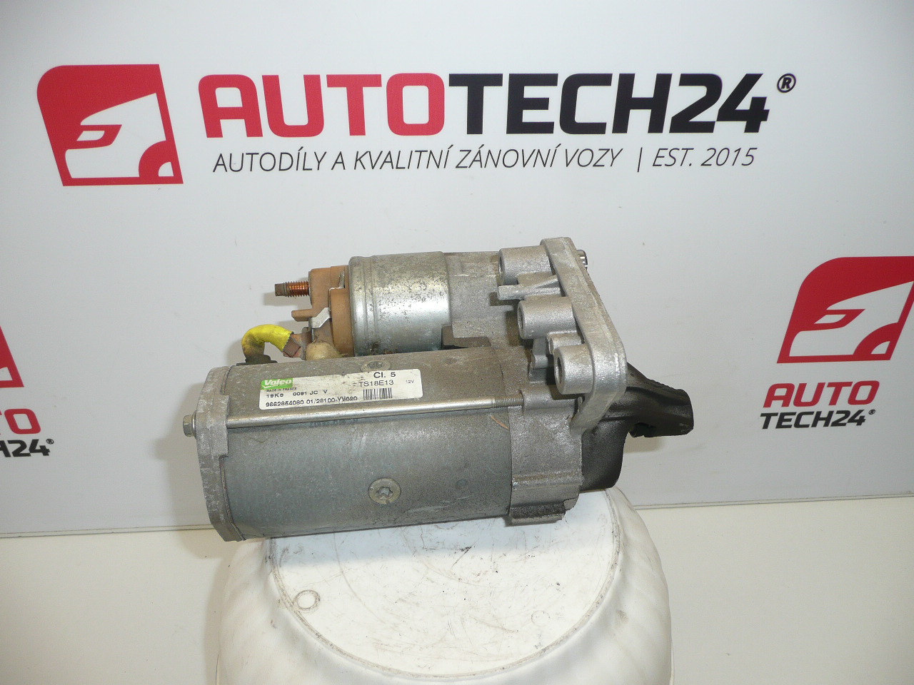 Motor de arranque 62k. km Valeo CL5 1.6 HDI 9662854080