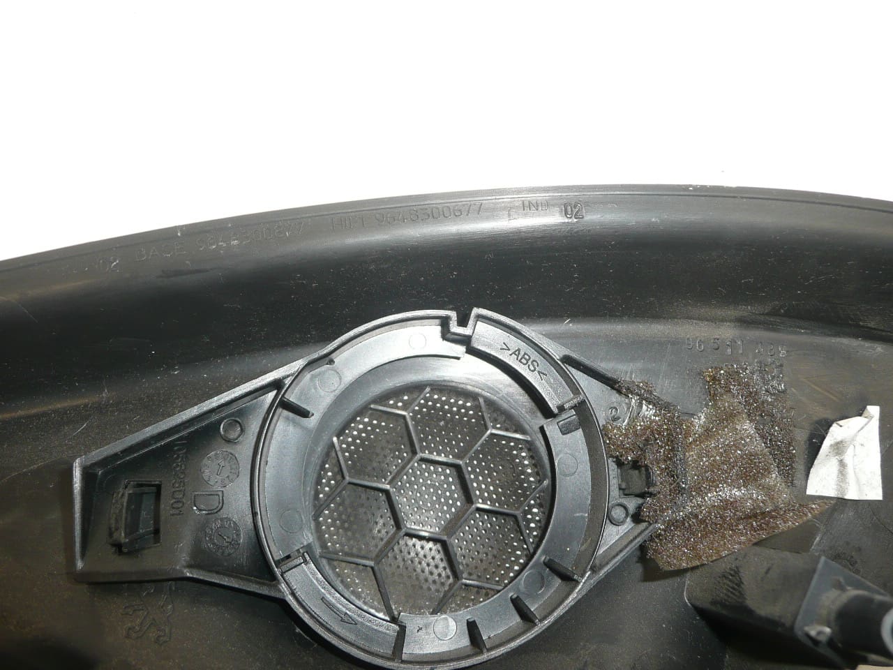 Cubierta de Espejo Retrovisor Peugeot 206 96511489 9648300877 9015X6 - Imagen 2