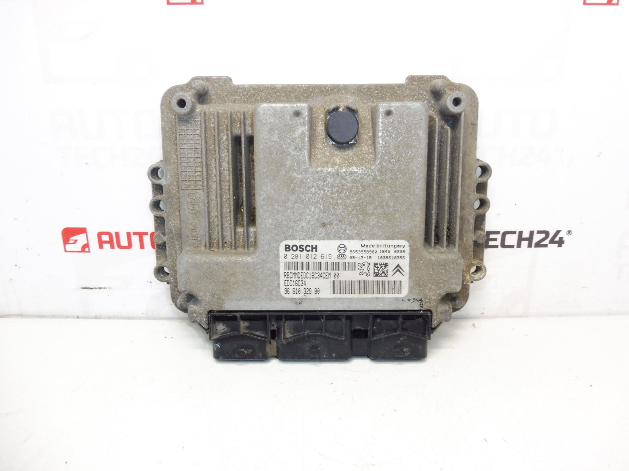 Unidad De Control Bosch EDC16C34 1.6 HDI 0281012619 9661023980