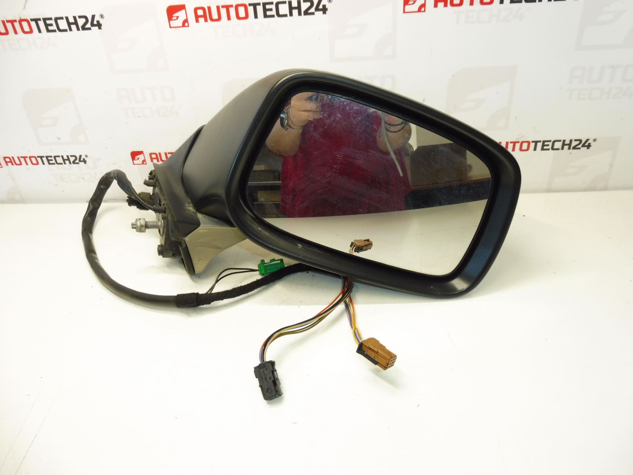 Espejo retrovisor derecho gris eléctrico plegable KDD Citroën C8 14888830ZR 8153FW - Imagen 2