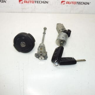 Conjunto de cerraduras 2 llaves Citroën C5 x7 4162ns 4162kf