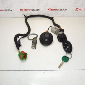 Conjunto de cerraduras y Citroën C8 + 1 Switch Box 4162y4 4162y2